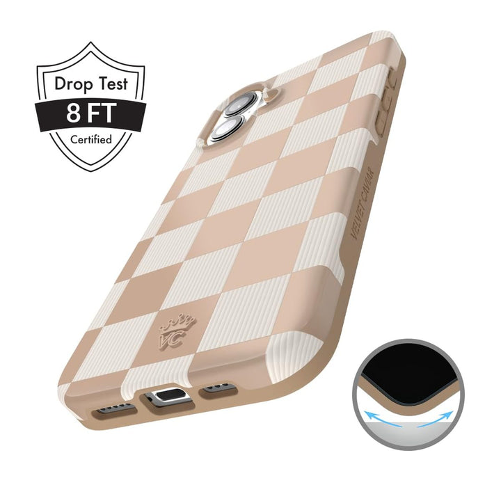 Velvet Caviar Checkered iPhone 16 Plus Case - DOKUTRONIX