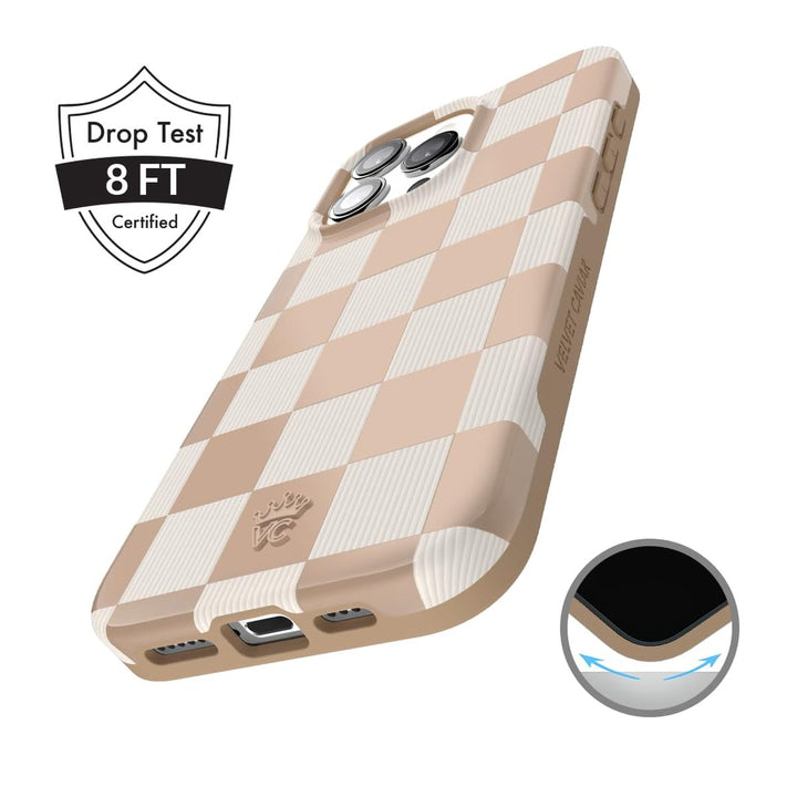 Velvet Caviar Checkered iPhone 16 Plus Case - DOKUTRONIX