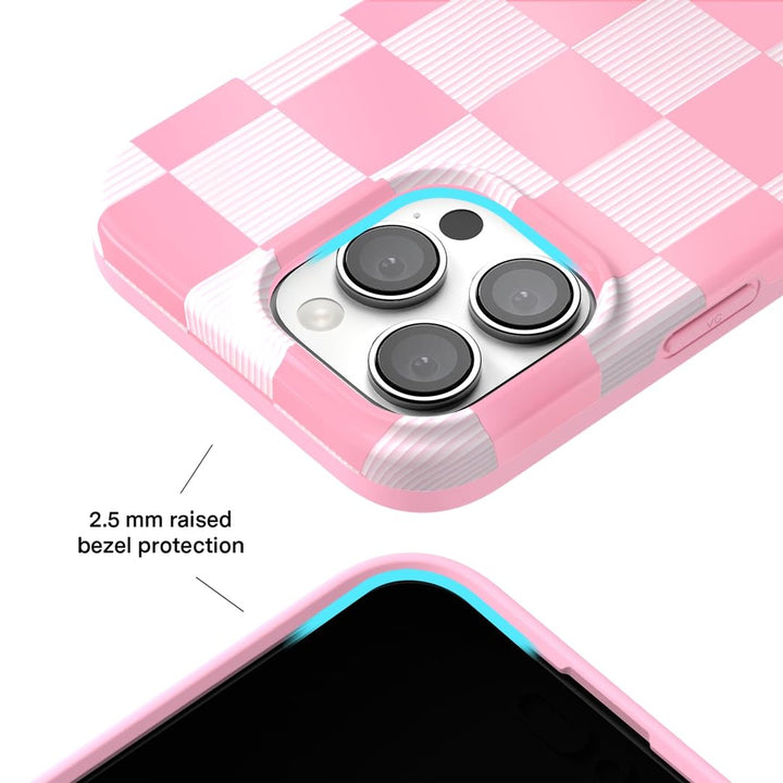 Velvet Caviar Checkered iPhone 16 Plus Case - DOKUTRONIX