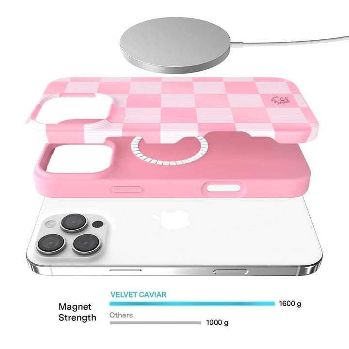 Velvet Caviar Checkered iPhone 16 Plus Case - DOKUTRONIX