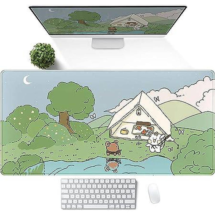 Vibrant Anime Desk Mat - Charming Mouse Pad - DOKUTRONIX