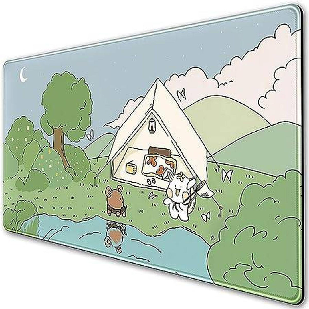 Vibrant Anime Desk Mat - Charming Mouse Pad - DOKUTRONIX