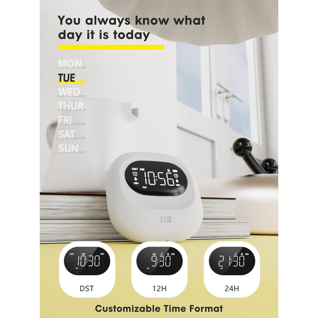 VibeAlarm: Shakes & Sounds, Perfect for Any Sleeper! - DOKUTRONIX