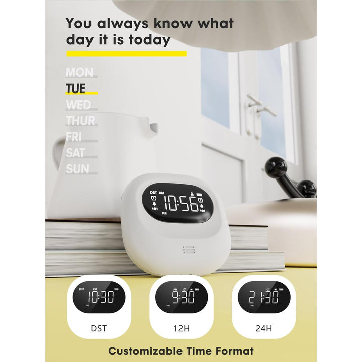 VibeAlarm: Shakes & Sounds, Perfect for Any Sleeper! - DOKUTRONIX