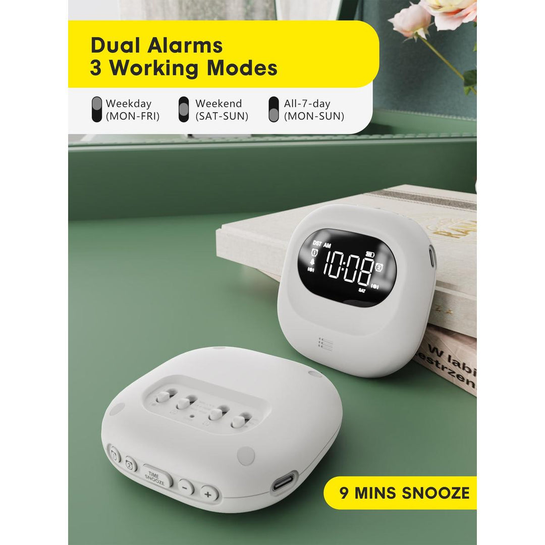 VibeAlarm: Shakes & Sounds, Perfect for Any Sleeper! - DOKUTRONIX