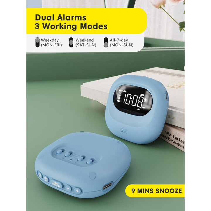 VibeAlarm: Shakes & Sounds, Perfect for Any Sleeper! - DOKUTRONIX