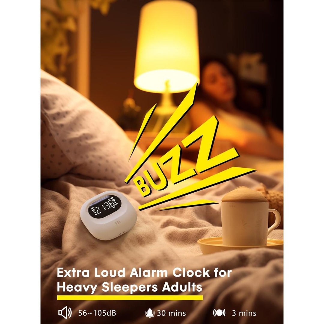 VibeAlarm: Shakes & Sounds, Perfect for Any Sleeper! - DOKUTRONIX