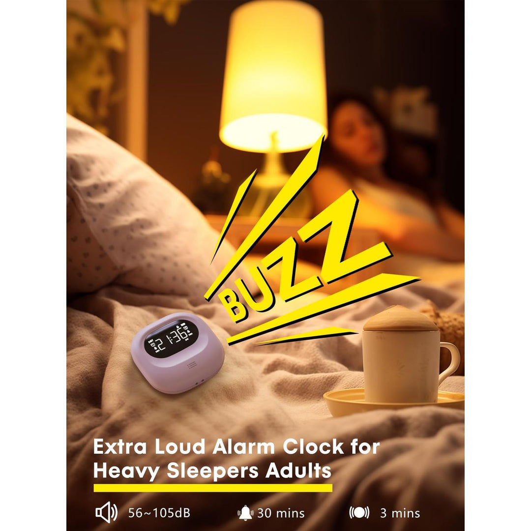 VibeAlarm: Shakes & Sounds, Perfect for Any Sleeper! - DOKUTRONIX