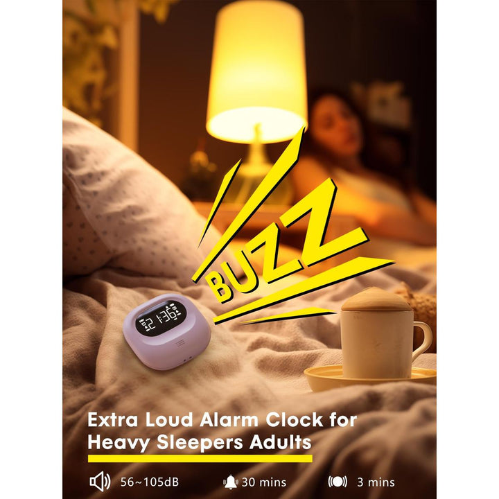 VibeAlarm: Shakes & Sounds, Perfect for Any Sleeper! - DOKUTRONIX