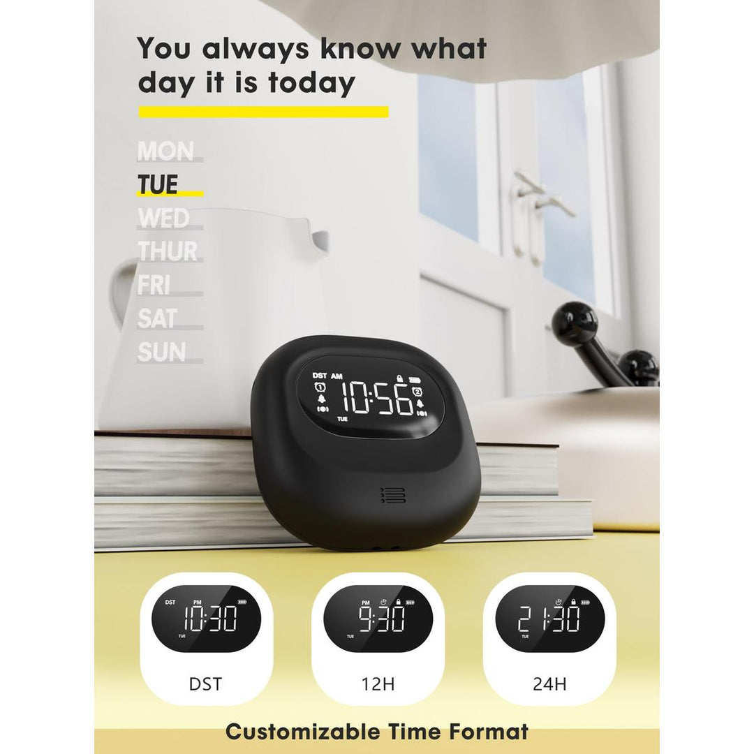 VibeAlarm: Shakes & Sounds, Perfect for Any Sleeper! - DOKUTRONIX