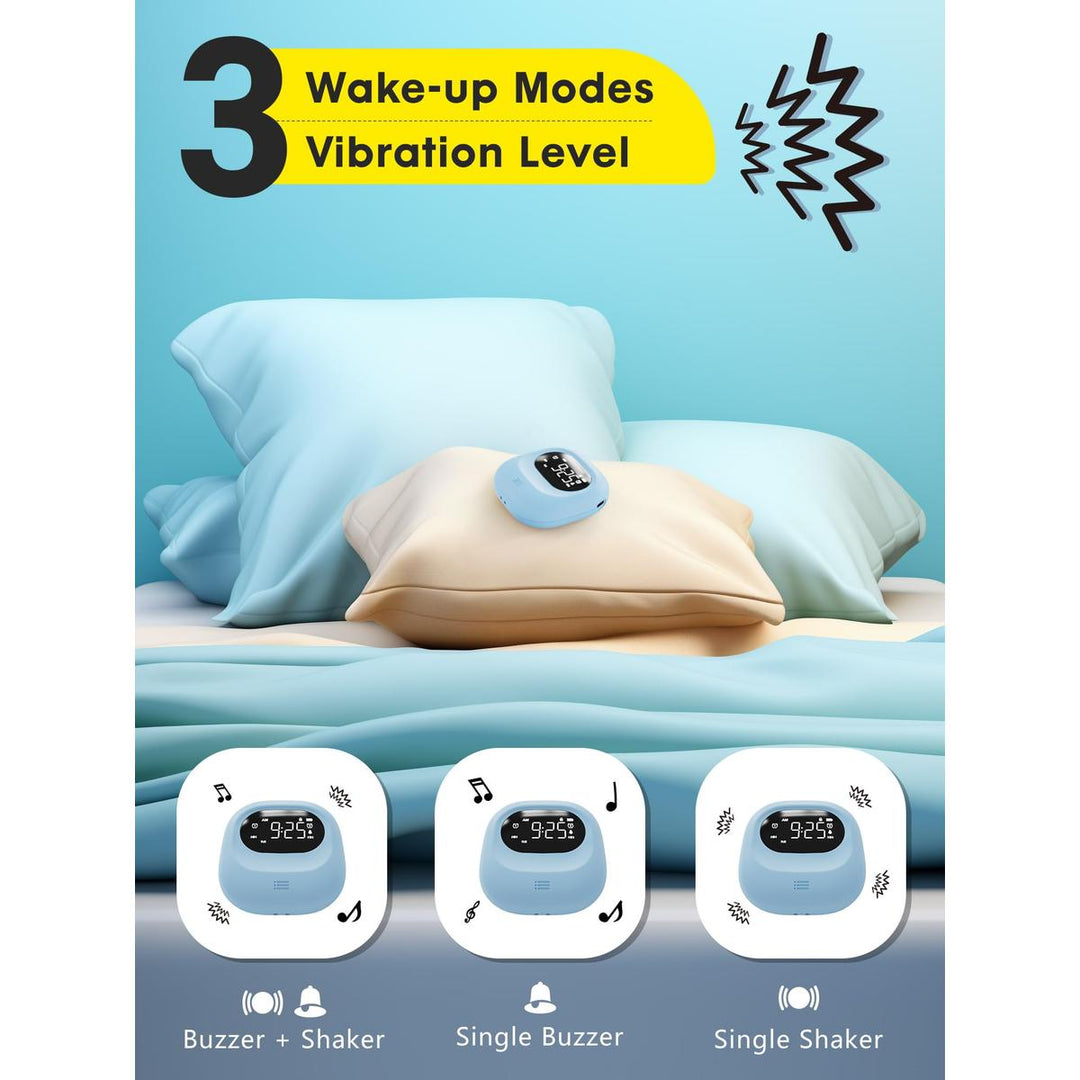 VibeAlarm: Shakes & Sounds, Perfect for Any Sleeper! - DOKUTRONIX