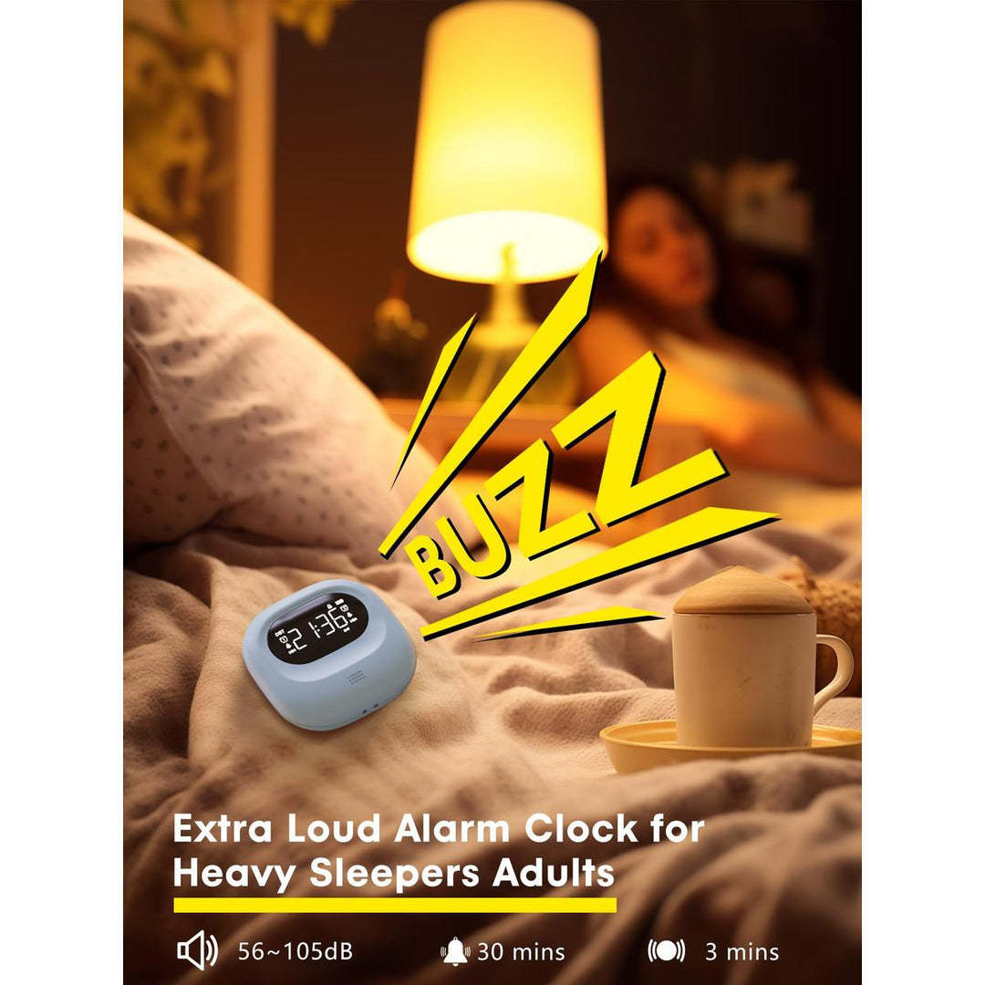 VibeAlarm: Shakes & Sounds, Perfect for Any Sleeper! - DOKUTRONIX