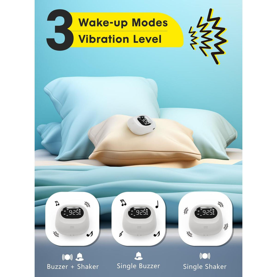 VibeAlarm: Shakes & Sounds, Perfect for Any Sleeper! - DOKUTRONIX