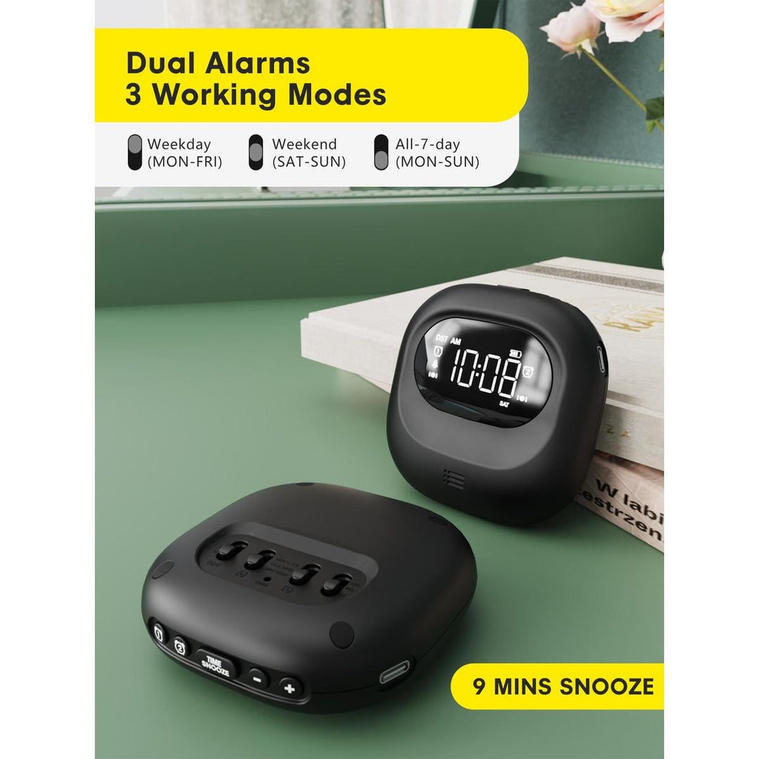 VibeAlarm: Shakes & Sounds, Perfect for Any Sleeper! - DOKUTRONIX