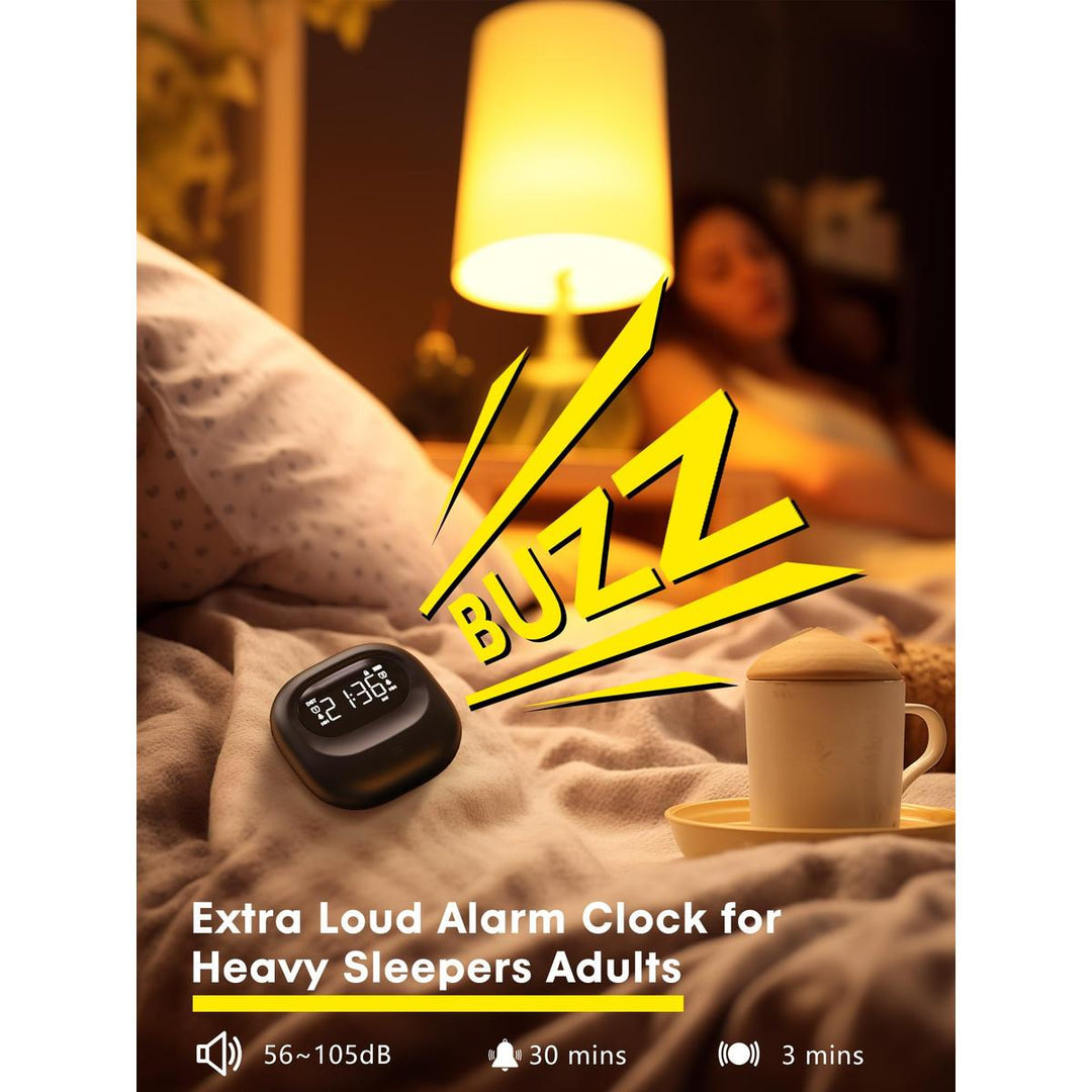 VibeAlarm: Shakes & Sounds, Perfect for Any Sleeper! - DOKUTRONIX