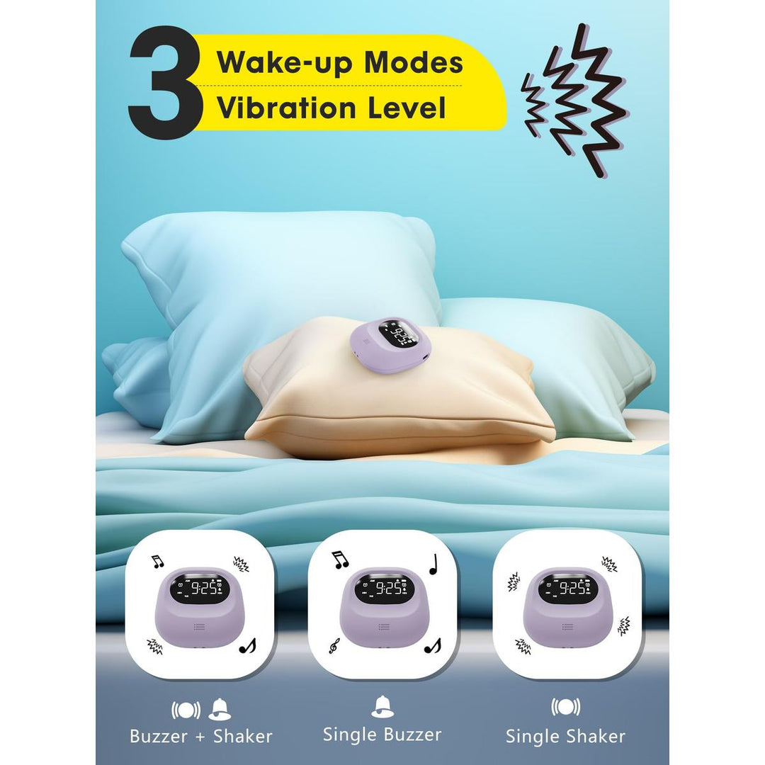 VibeAlarm: Shakes & Sounds, Perfect for Any Sleeper! - DOKUTRONIX