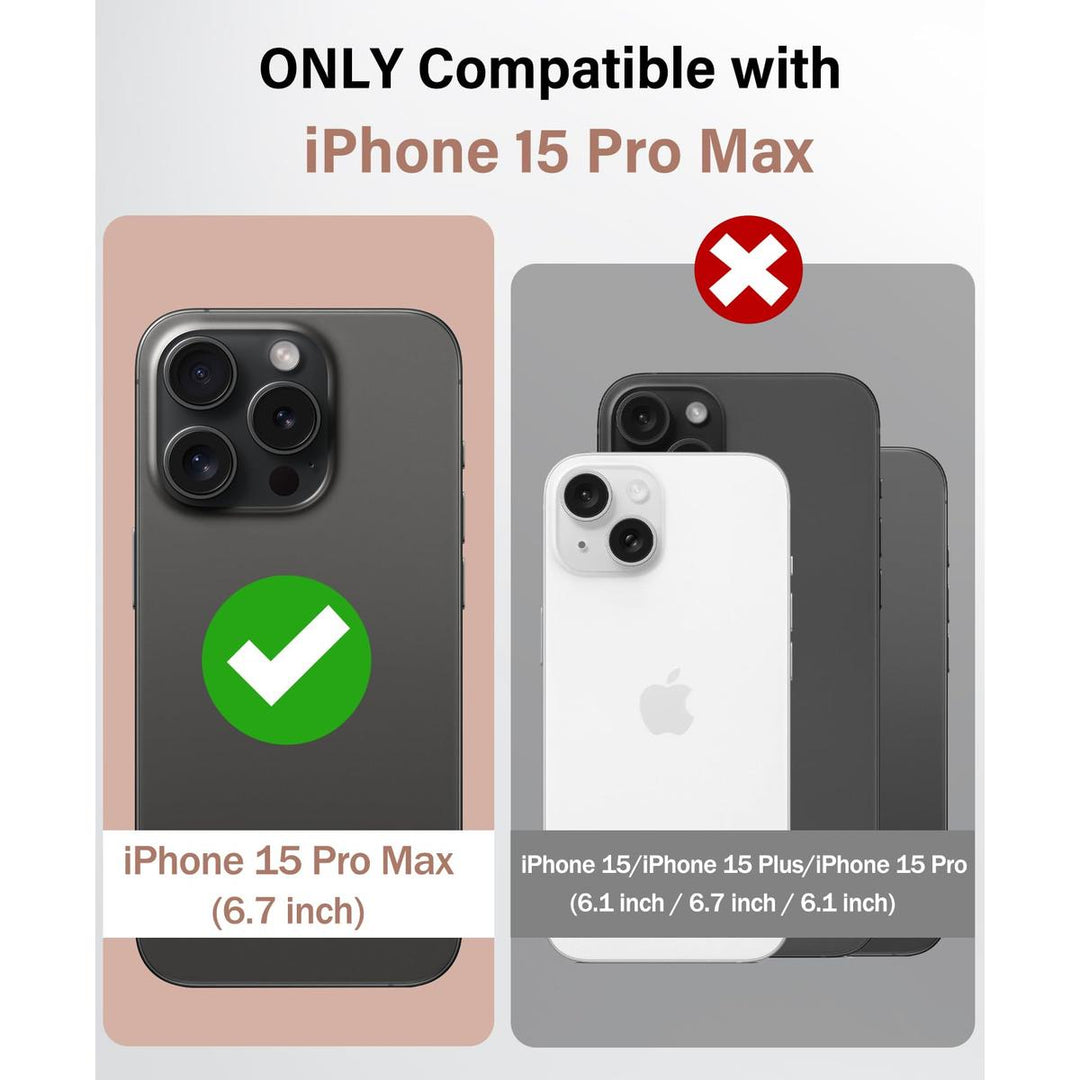 Vihibii Armor Case for iPhone 15 Pro Max - Green - DOKUTRONIX