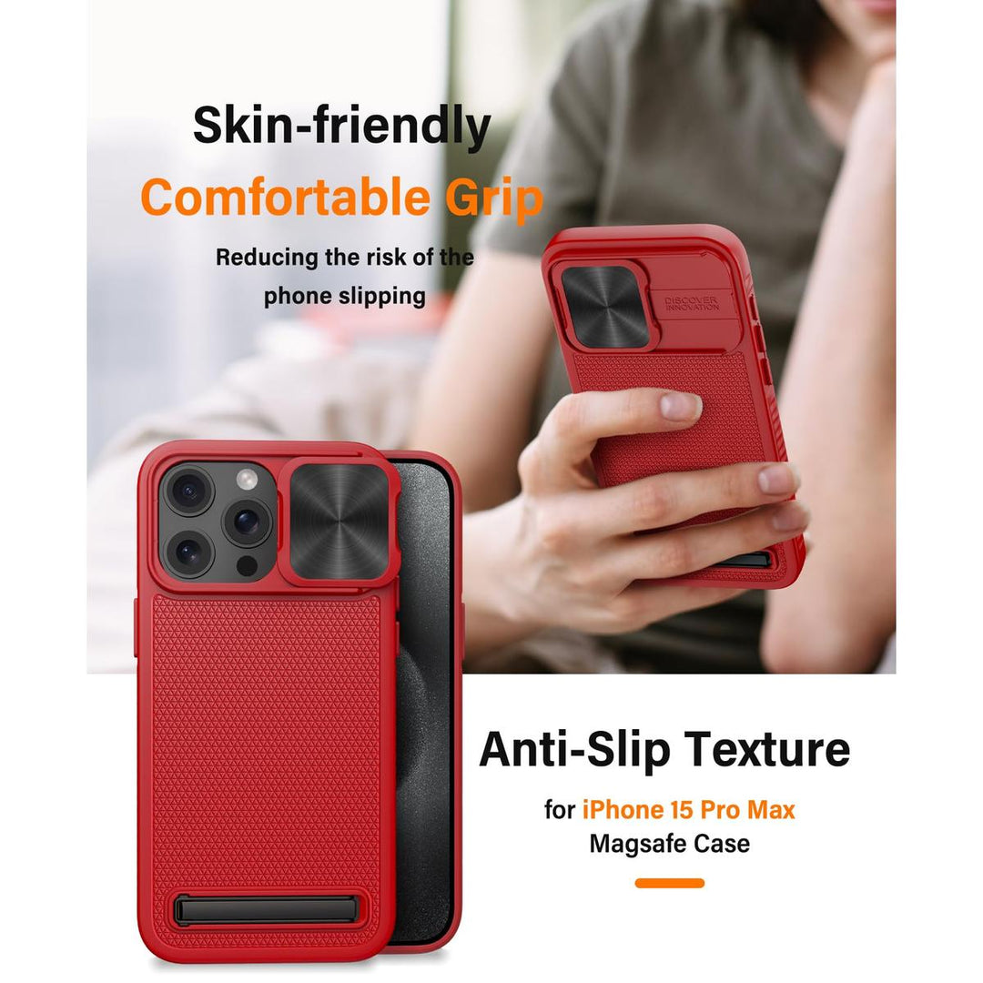 Vihibii Armor Case for iPhone 15 Pro Max - Green - DOKUTRONIX