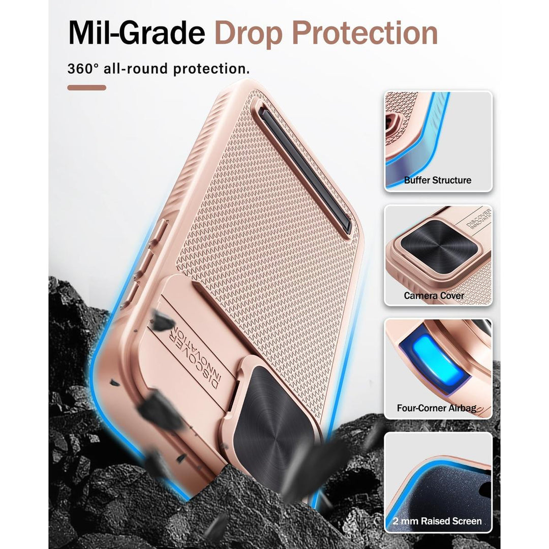 Vihibii Armor Case for iPhone 15 Pro Max - Green - DOKUTRONIX