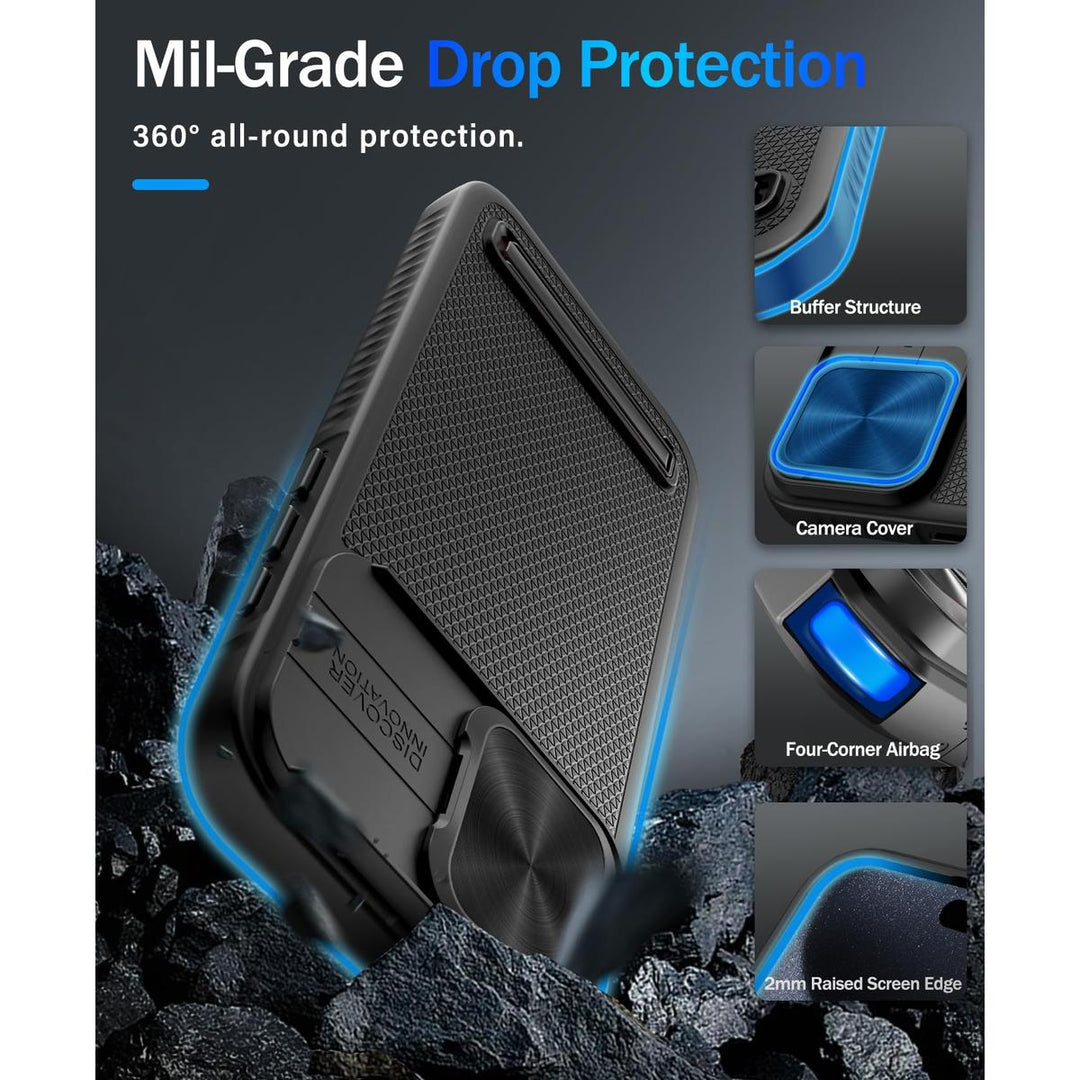 Vihibii Armor Case for iPhone 15 Pro Max - Green - DOKUTRONIX