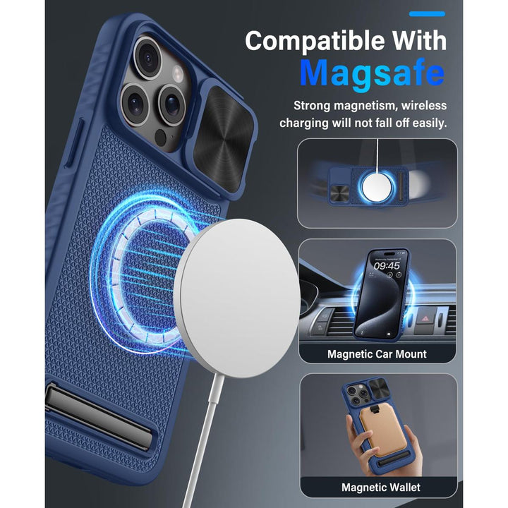 Vihibii Armor Case for iPhone 15 Pro Max - Green - DOKUTRONIX