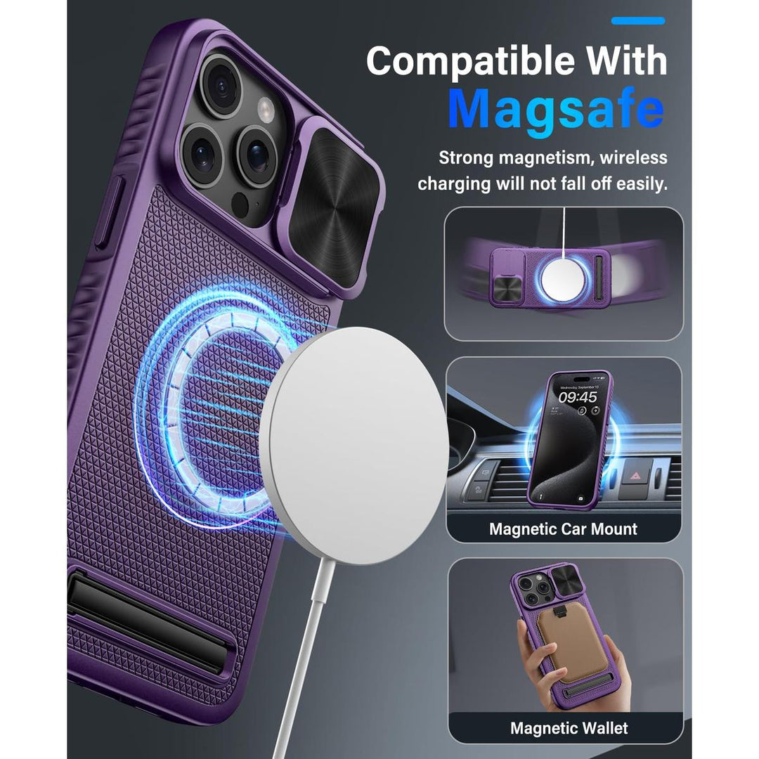 Vihibii Armor Case for iPhone 15 Pro Max - Green - DOKUTRONIX