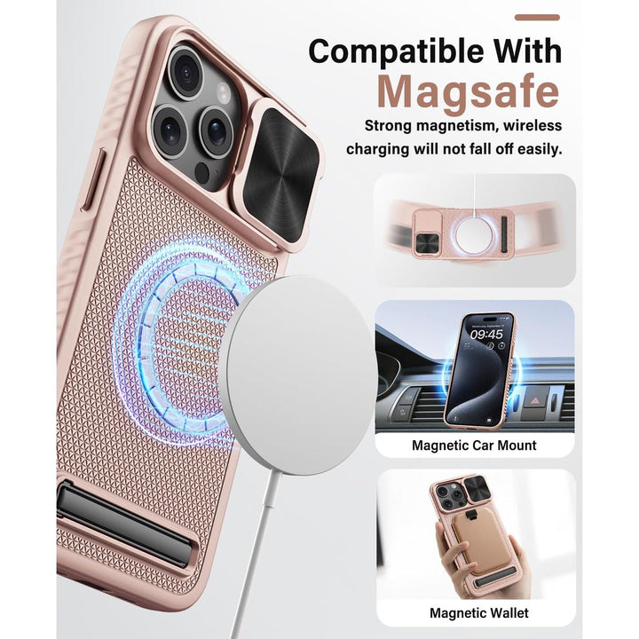 Vihibii Armor Case for iPhone 15 Pro Max - Green - DOKUTRONIX