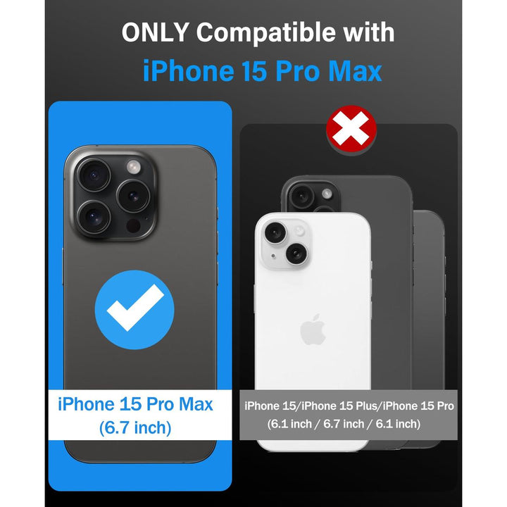 Vihibii Armor Case for iPhone 15 Pro Max - Green - DOKUTRONIX