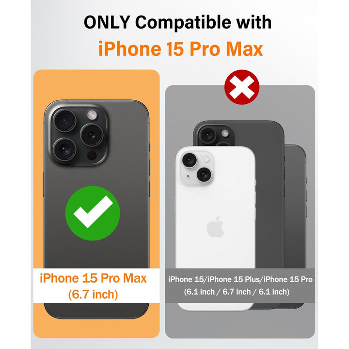 Vihibii Armor Case for iPhone 15 Pro Max - Green - DOKUTRONIX