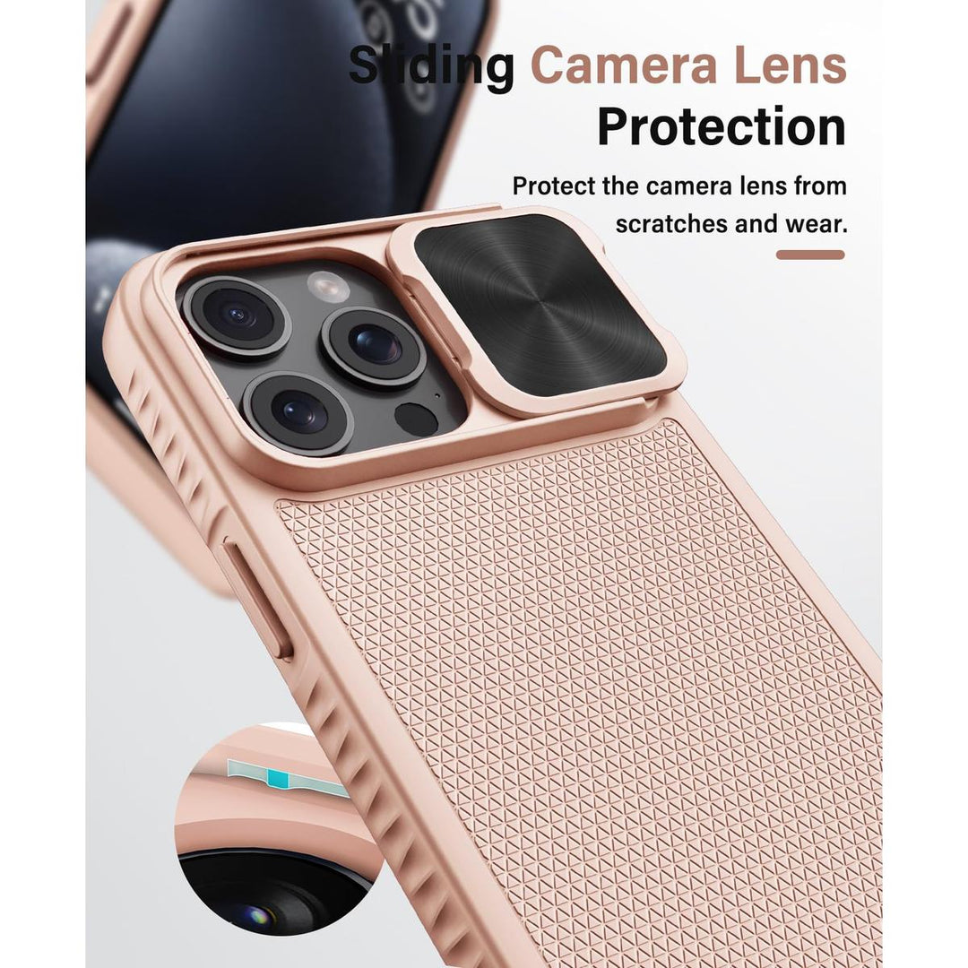 Vihibii Armor Case for iPhone 15 Pro Max - Green - DOKUTRONIX