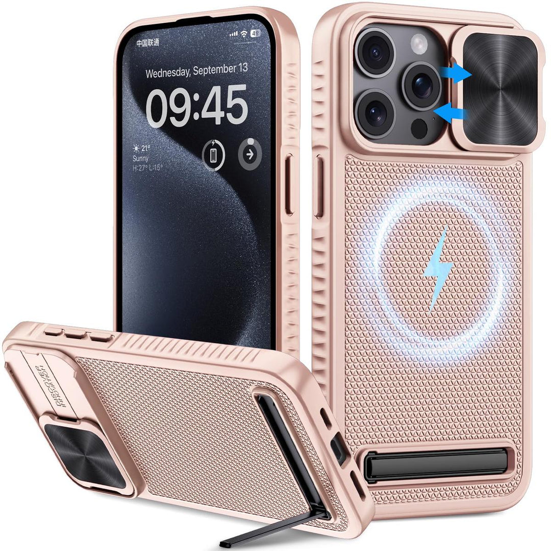 Vihibii Armor Case for iPhone 15 Pro Max - Green - DOKUTRONIX