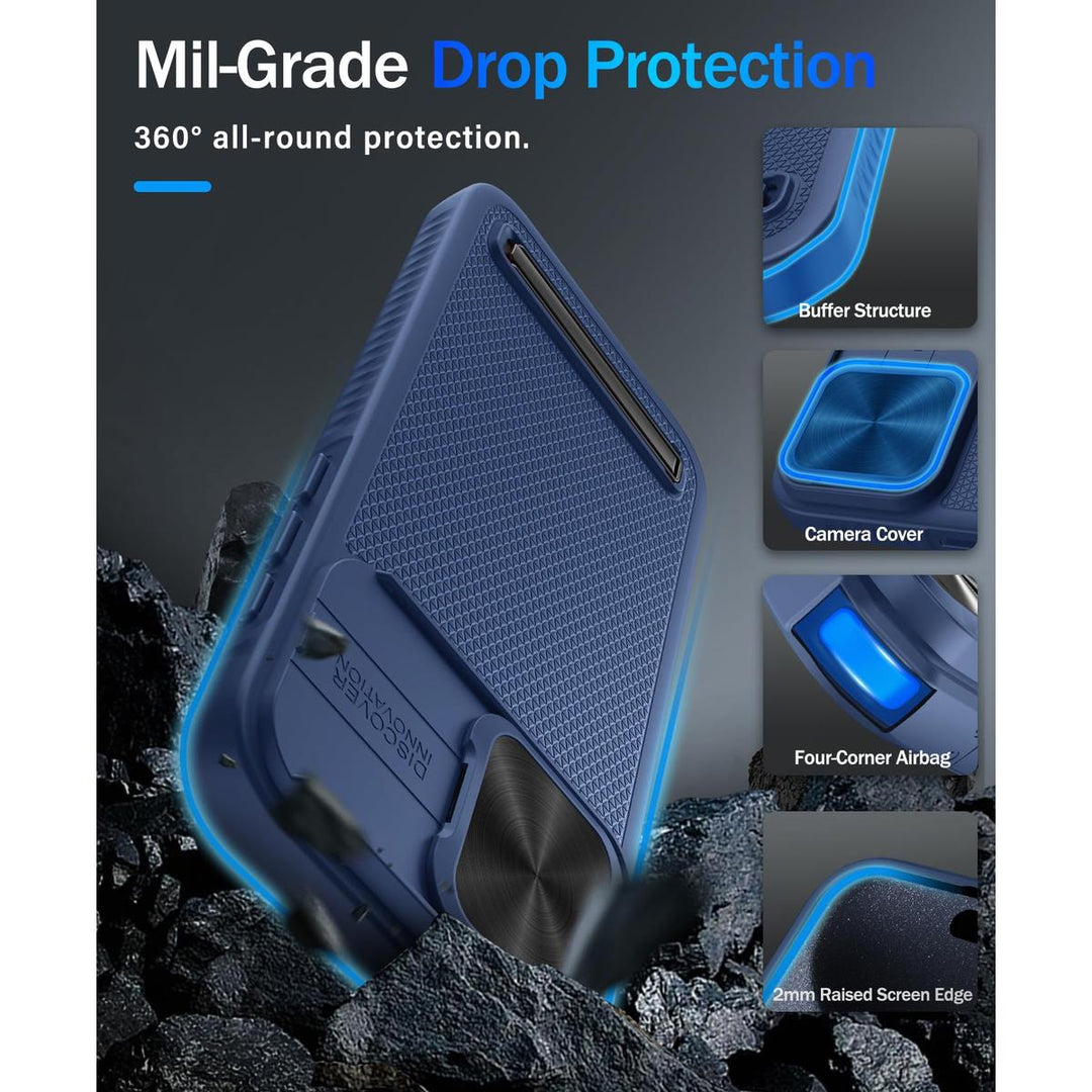 Vihibii Armor Case for iPhone 15 Pro Max - Green - DOKUTRONIX