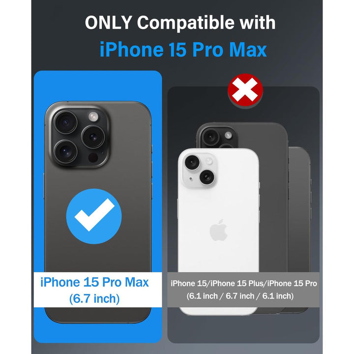 Vihibii Armor Case for iPhone 15 Pro Max - Green - DOKUTRONIX