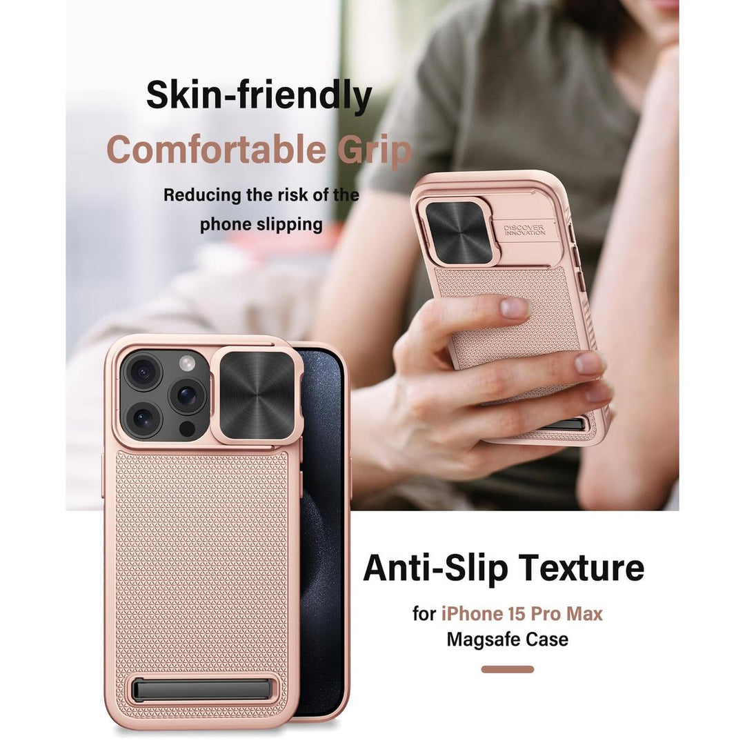 Vihibii Armor Case for iPhone 15 Pro Max - Green - DOKUTRONIX