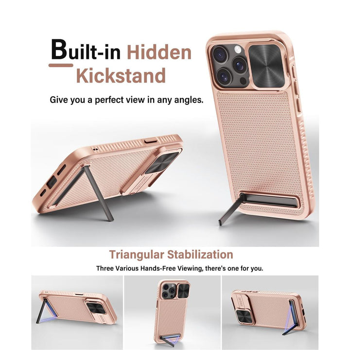 Vihibii Armor Case for iPhone 15 Pro Max - Green - DOKUTRONIX