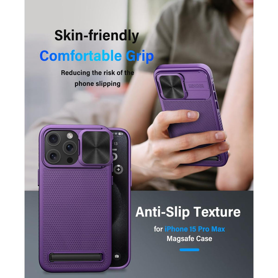 Vihibii Armor Case for iPhone 15 Pro Max - Green - DOKUTRONIX