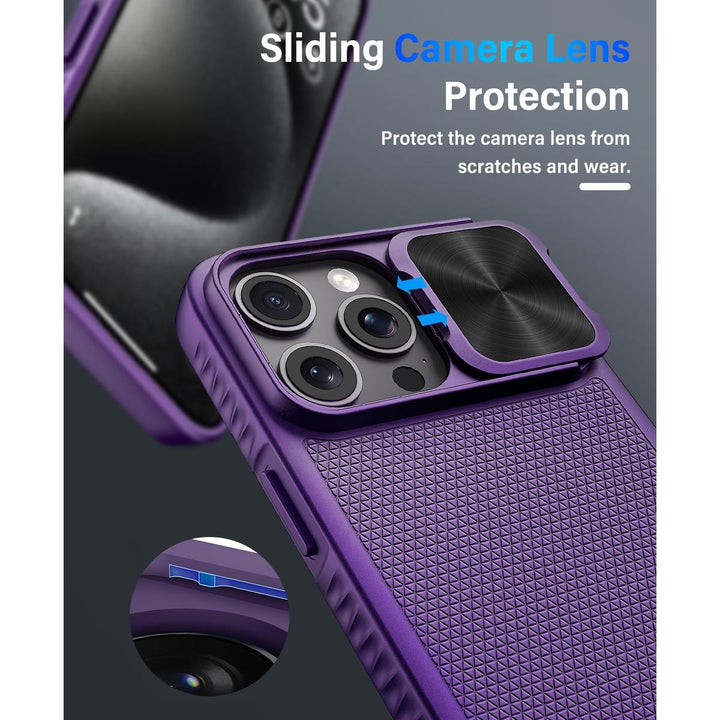 Vihibii Armor Case for iPhone 15 Pro Max - Green - DOKUTRONIX