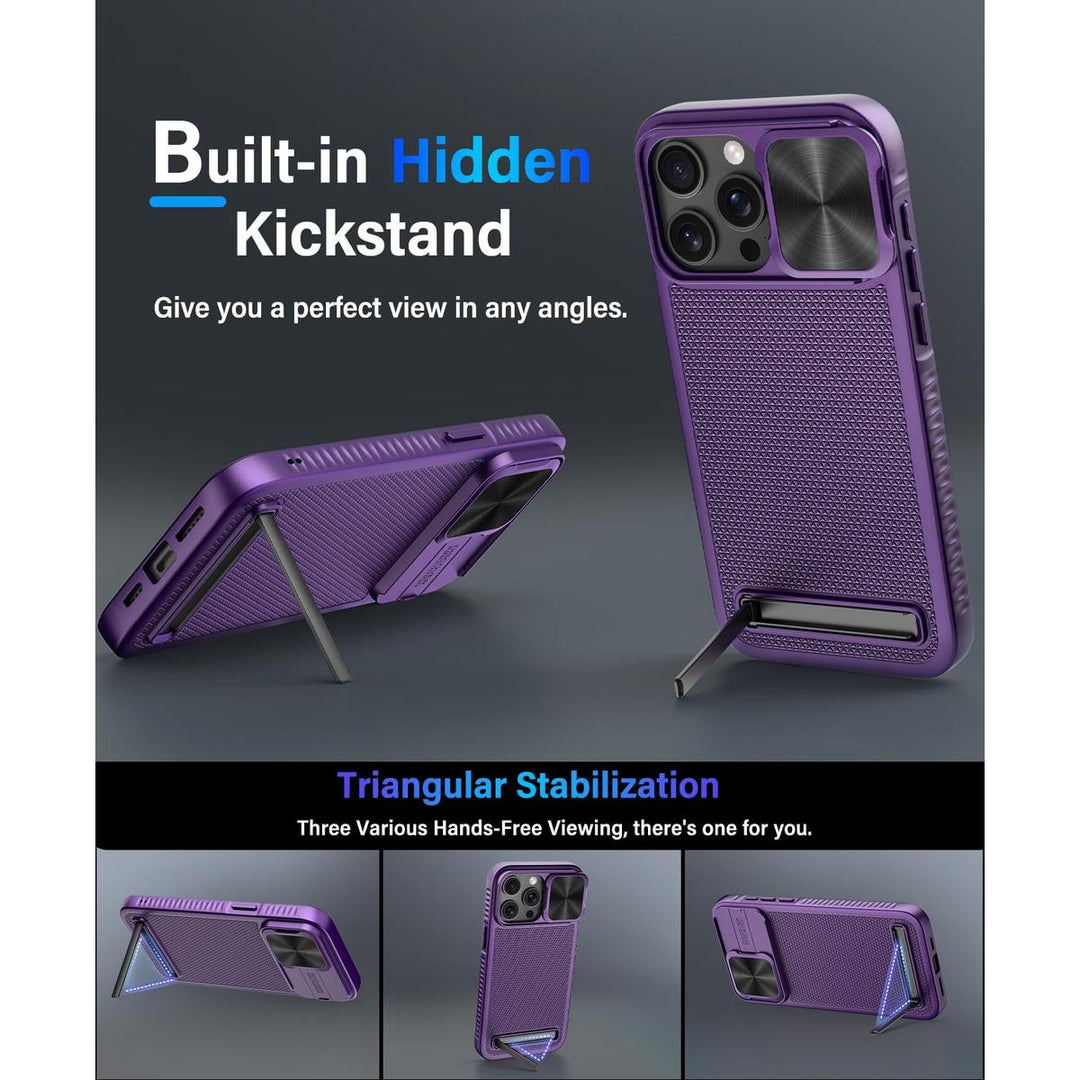 Vihibii Armor Case for iPhone 15 Pro Max - Green - DOKUTRONIX