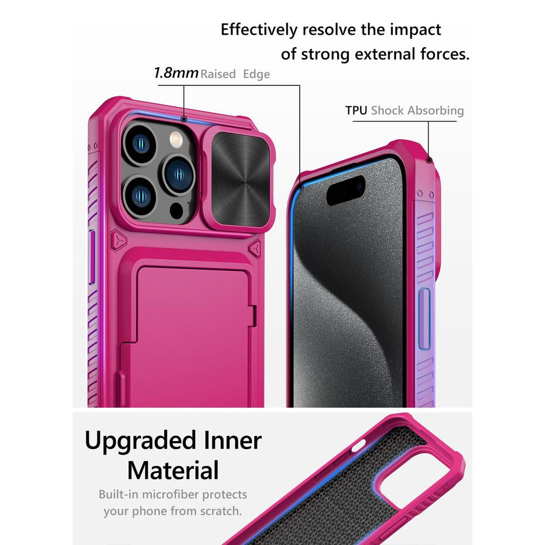 VihiMax Pro Case: Drop-Proof, Card Holder & Kickstand - DOKUTRONIX