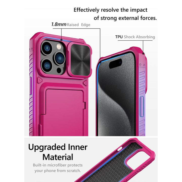 VihiMax Pro Case: Drop-Proof, Card Holder & Kickstand - DOKUTRONIX