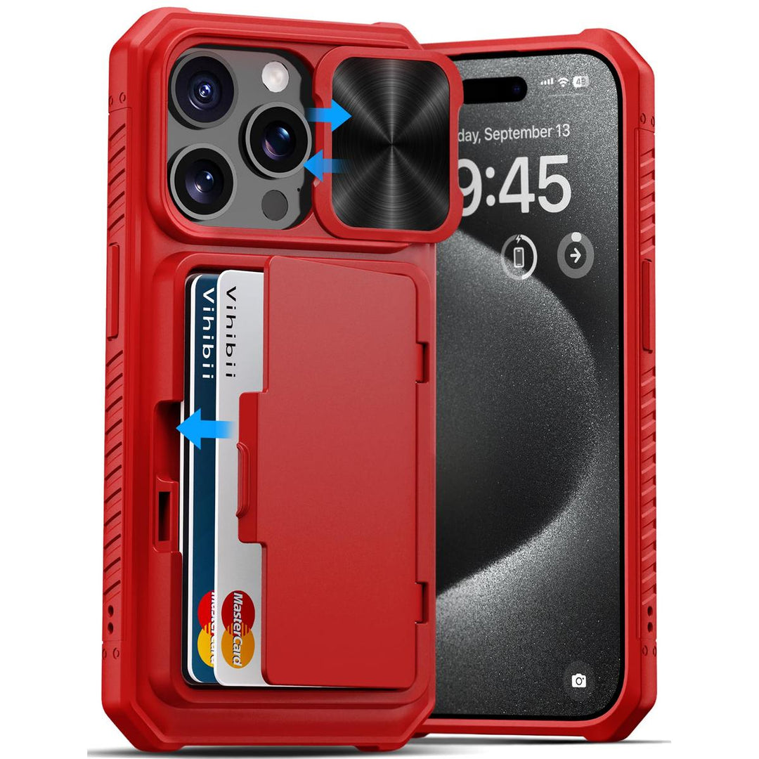 VihiMax Pro Case: Drop-Proof, Card Holder & Kickstand - DOKUTRONIX