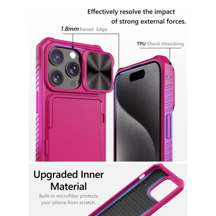 VihiMax Pro Case: Drop-Proof, Card Holder & Kickstand - DOKUTRONIX