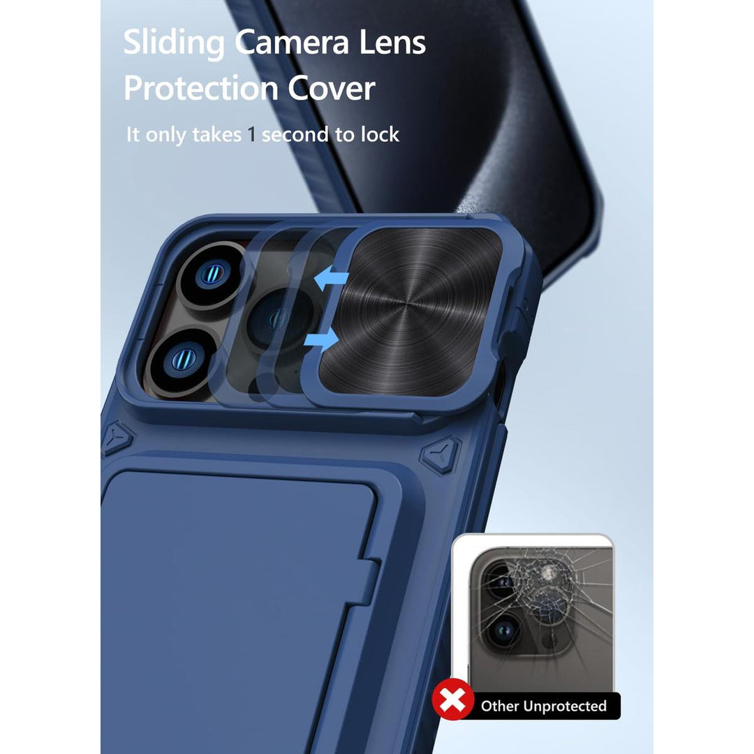 VihiMax Pro Case: Drop-Proof, Card Holder & Kickstand - DOKUTRONIX