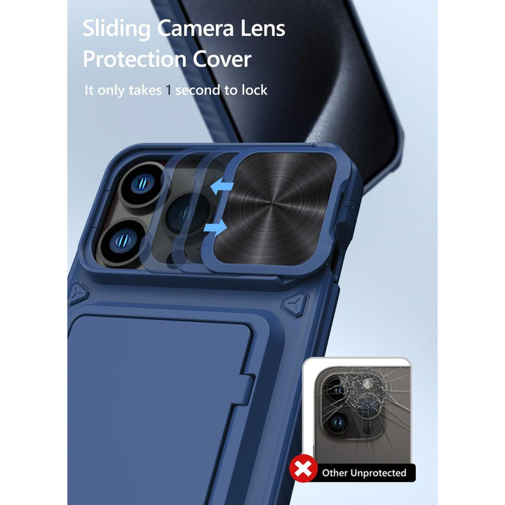 VihiMax Pro Case: Drop-Proof, Card Holder & Kickstand - DOKUTRONIX