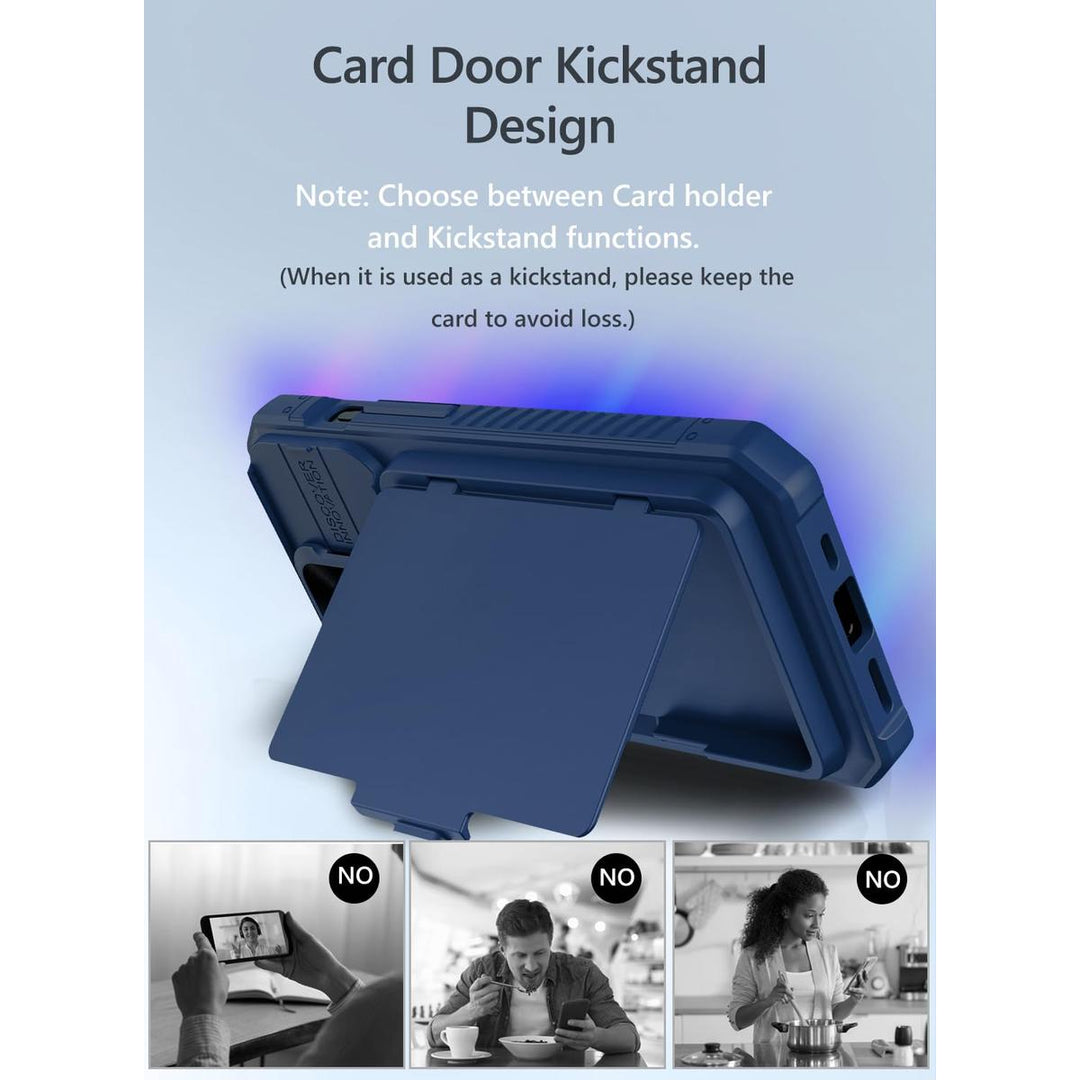 VihiMax Pro Case: Drop-Proof, Card Holder & Kickstand - DOKUTRONIX