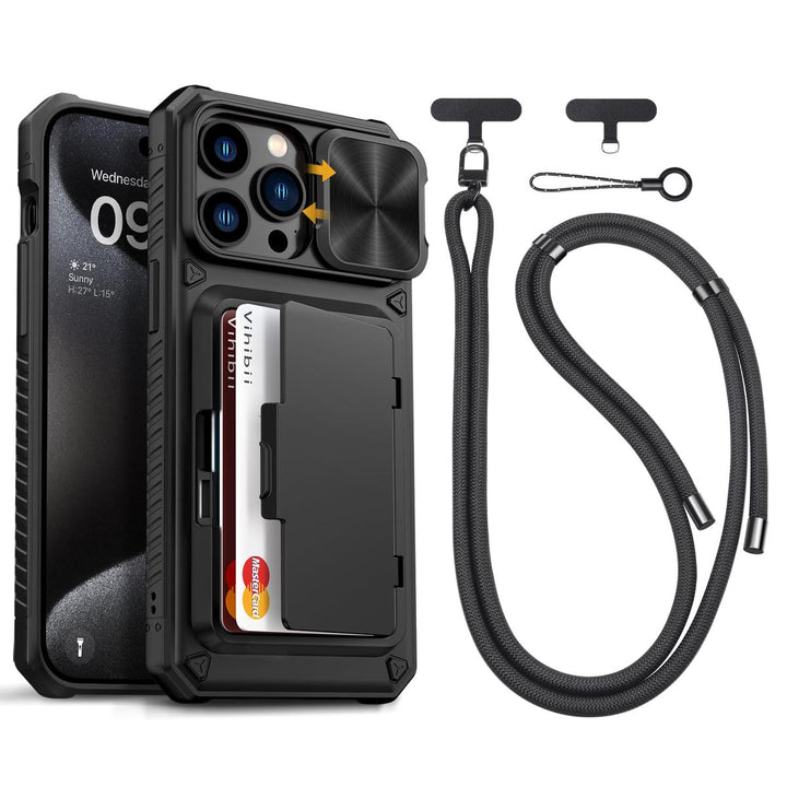 VihiMax Pro Case: Drop-Proof, Card Holder & Kickstand - DOKUTRONIX