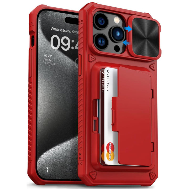 VihiMax Pro Case: Drop-Proof, Card Holder & Kickstand - DOKUTRONIX