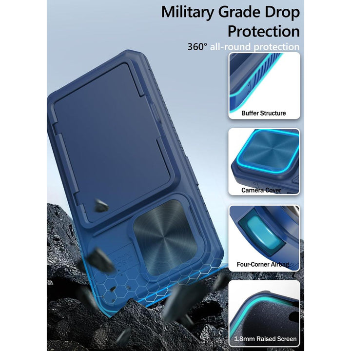 VihiMax Pro Case: Drop-Proof, Card Holder & Kickstand - DOKUTRONIX