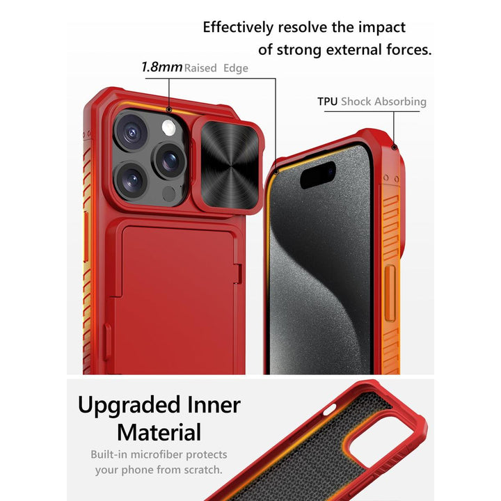 VihiMax Pro Case: Drop-Proof, Card Holder & Kickstand - DOKUTRONIX