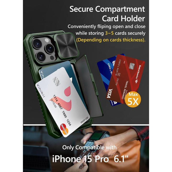 VihiMax Pro Case: Drop-Proof, Card Holder & Kickstand - DOKUTRONIX